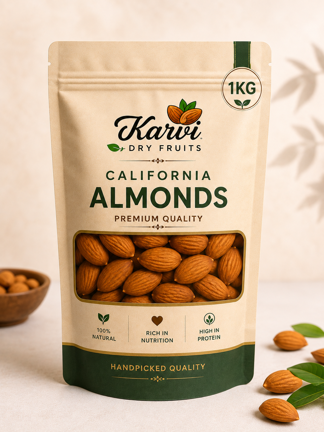 California Almonds – 1kg