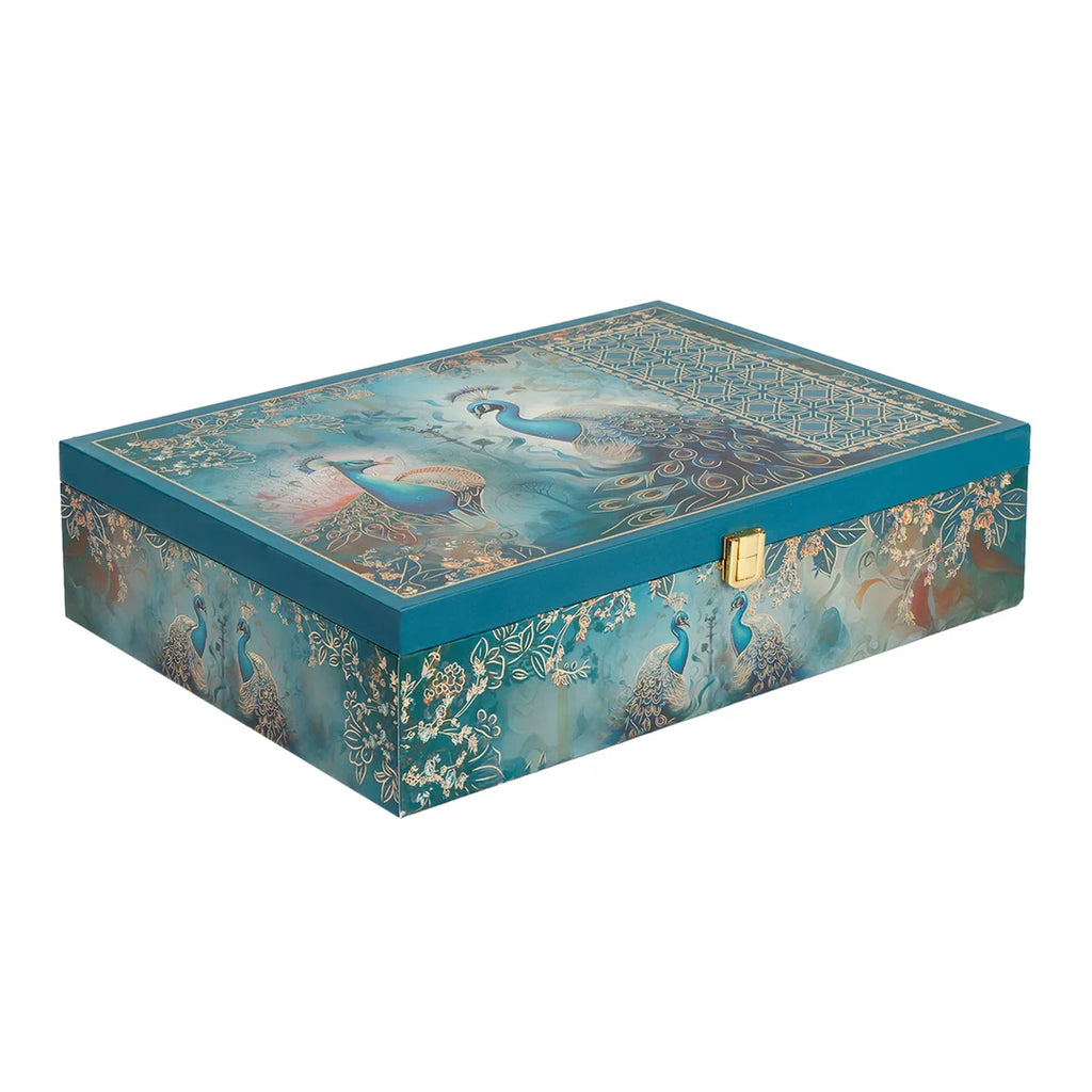Peacock Royale – Premium 6-Jar Dry Fruit Gift Box