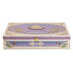 Royal Peacock Pichwai Hamper with 4 Salsa Glass Jars & 16-Cavity Tray