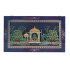 Royal Blue Pichwai Artistry Premium Hamper Box