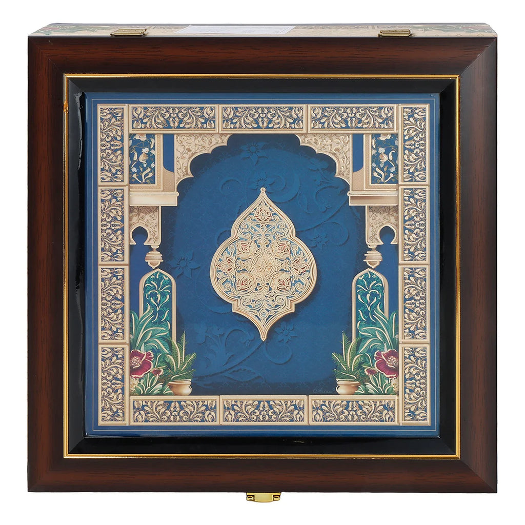 Imperial Blue Heritage Gift Box with 4 Matki Tins