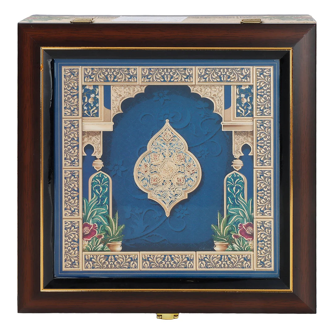 Imperial Blue Heritage Gift Box with 4 Matki Tins