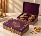 Royal Amethyst Gift Box with 4 Jars
