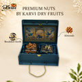 Royal Blue Elephant Heritage Dry Fruit & Snack Gift Box| 400-600g Assorted Dry Fruits | Housewarming, Weddings & Celebrations