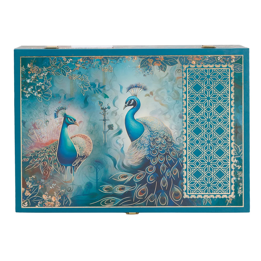 Peacock Royale – Premium 6-Jar Dry Fruit Gift Box