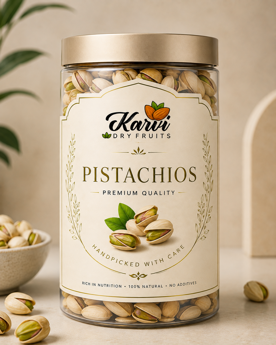 Roasted & Salted Pistachios — Jumbo, In-Shell