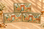 The Heritage Courtyard Dry Fruit Gift Box with 2 Designer Jars
