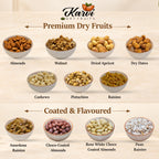 Sky Blue Heritage Hamper Box with 4 Matki Tins | 600-800g Assorted Dry Fruits | Diwali & Wedding Gift Hamper