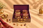 Royal Amethyst Gift Box with 4 Jars