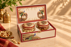 Royal Peacock Haveli Gift Box with 2 Jars